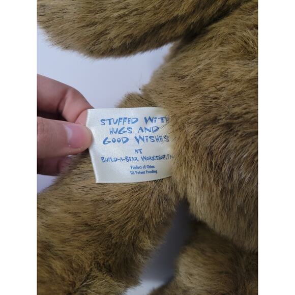 Used RETIRED Build a Bear BAB Bearemy Plush Brown Teddy Bear 1997 Stuffed Animal - Picture 5 of 6